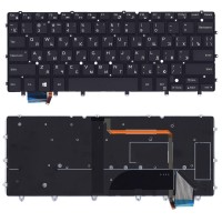 Клавиатура для ноутбука Dell XPS 13 9350 p/n: 0DKDXH, NSK-LS0BW 01, 9ZNBNLDA0115CP0C3MVB