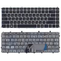 Клавиатура для HP Envy 6-1000 серая рамка p/n: 698679-001, 698679-251 V135002BS2, PK130T52B00