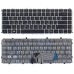 Клавиатура для HP Envy 4-1000 серая рамка p/n: 698679-001, 698679-251 V135002BS2, PK130T52B00