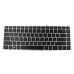 Клавиатура для HP Envy 4-1000 серая рамка p/n: 698679-001, 698679-251 V135002BS2, PK130T52B00