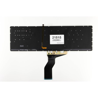 Клавиатура для ноутбука HP 15-CB с зеленой подсветкой p/n: 925008-001, PK132043A00, 9Z.NE1BQ.H0T