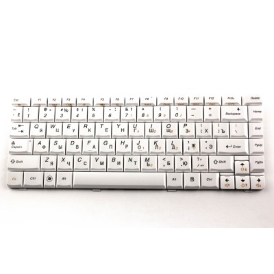 Клавиатура для ноутбука Lenovo U450 Белая p/n: MP-08G73SU-6984, PK130A94A06, 25-009333, 25-009336