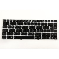 Клавиатура для ноутбука Asus Eee PC 1201 Серая рамка p/n: 9J.N2K82.A0R, 9J.N2K82.B0R, 9J.N2K82.C0R