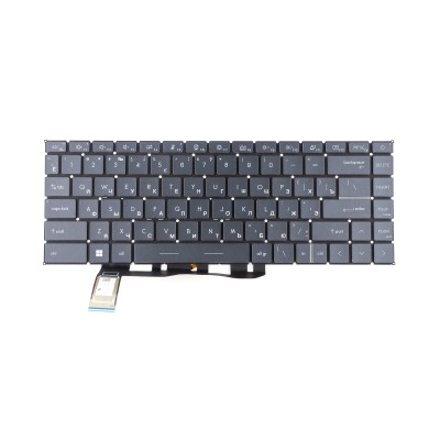 Клавиатура для MSI Modern 15 A10M с подсветкой p/n: AE09U010, FFABN, 9Z.NJ2BN.A1D