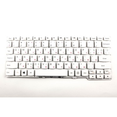 Клавиатура для ноутбука Lenovo 700-11ISK Белая p/n: SN20L34464, V14568BFS1-TM