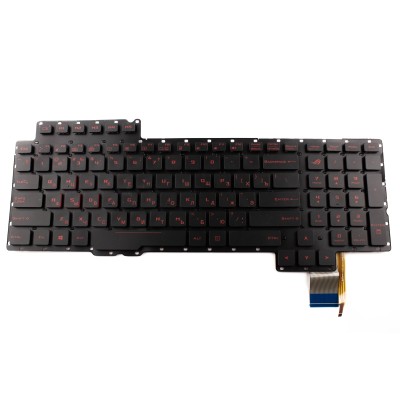 Клавиатура для ноутбука Asus RoG G752VL с подсветкой p/n: 90NB09Y1-R30200, 90NB09X1-R30200