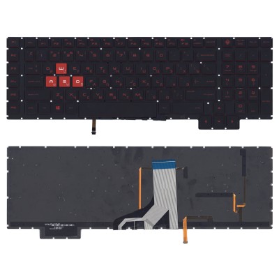 Клавиатура для ноутбука HP Omen 17-ap p/n: SN6168BL-US, 852-43610-00A