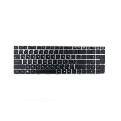 Клавиатура для ноутбука HP ProBook 4530s серая рамка p/n: 9Z.N6MSV.00R, 638179-251, 6037B0056622
