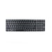Клавиатура для ноутбука HP ProBook 4530s серая рамка p/n: 9Z.N6MSV.00R, 638179-251, 6037B0056622