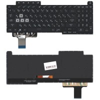 Клавиатура для Asus ROG Strix G17 G713R с подсветкой p/n: 90NR08J4-R32RU0