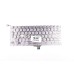Клавиатура для ноутбука Apple A1342 Ver.2 Белая Вертикальный Enter