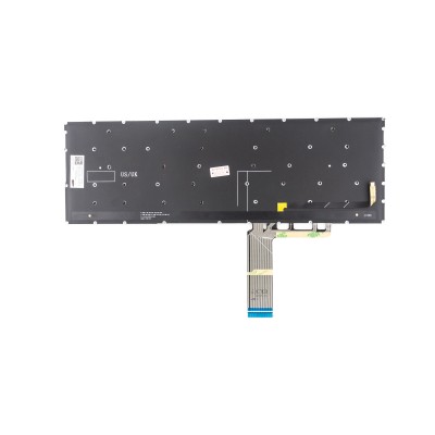 Клавиатура для ноутбука Lenovo C740-15IML Серая с подсветкой p/n: SN20M62327 9Z.NDIIBN.E01