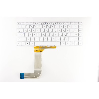 Клавиатура для HP 14-v Белая p/n: NB006-B US