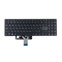 Клавиатура для ноутбука Asus X521EA Black с подсветкой Клавиатура для ноутбука Asus X521EA Black с подсветкой