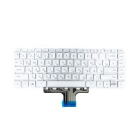 Клавиатура для HP 14-dw Серебро с подсветкой p/n: L96526-001