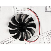 Вентилятор для видеокарты EVGA GeForce GTX 1050 (Ti) ⌀87мм Вентилятор для видеокарты EVGA GeForce GTX 1050 (Ti) ⌀87мм