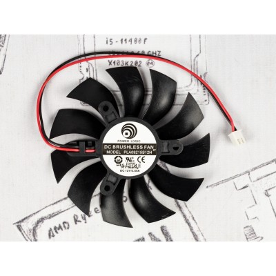 Вентилятор для видеокарты EVGA GeForce GTX 1050 (Ti) ⌀87мм Вентилятор для видеокарты EVGA GeForce GTX 1050 (Ti) ⌀87мм