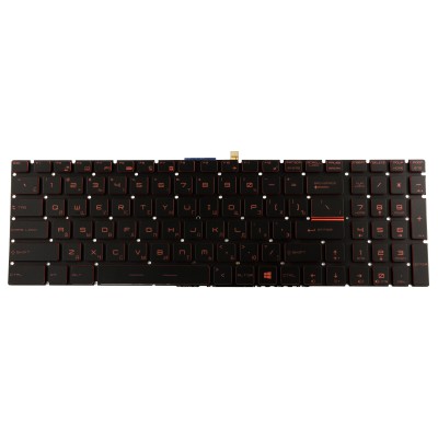 Клавиатура для ноутбука MSI GL73 p/n: NSK-FB1LN, 09JM0030