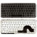 Клавиатура для HP DM3-1000 с серой рамкой p/n: NSK-HKU0R, 9Z.N2X82.U0R, MP-09C93SU6E453