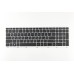 Клавиатура для HP Probook 470 G5 серебристая рамка p/n: L01028-001