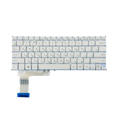 Клавиатура для Asus E201NA Белая p/n: 0KNB0-1109US00