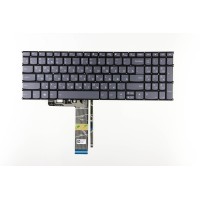 Клавиатура для ноутбука Lenovo 5-15 15ARE05 Серая с подсветкой p/n: SN20W65119
