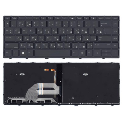 Клавиатура для HP Probook 440 G5 c подсветкой p/n: NSK-XJ0SW0R, L21585-001