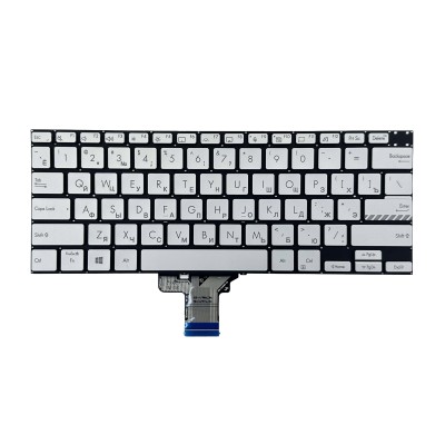 Клавиатура для Asus VivoBook PRO 14X OLED N7400PC-KM03 Серебро