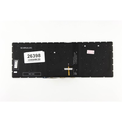Клавиатура для ноутбука Asus UM462DA Серебро с подсветкой p/n: 0KNB0-262NUS00, AEBKRU00010, NSK-WR2BQ, 019Z.NFKBQ.201, APIC0KNB0-262NUS00, 11913N1187BL