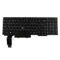 Клавиатура для ноутбука Lenovo Thinkpad E15 черная с подсветкой p/n: SN20U64129-01 Клавиатура для ноутбука Lenovo Thinkpad E15 черная с подсветкой p/n: SN20U64129-01