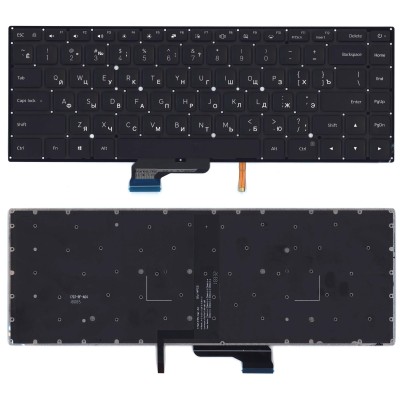 Клавиатура для ноутбука Xiaomi Air 15.6 p/n: 9Z.NEJBV.101 6037B0140701 MIM17G73USJ930