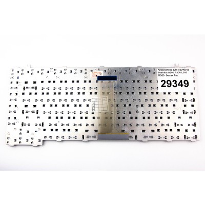 Клавиатура для ноутбука Toshiba M300 Белая p/n: NSK-TAJ01 9J.N9082.J01 6037B0028302
