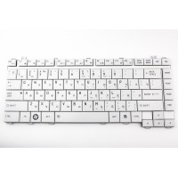 Клавиатура для ноутбука Toshiba M300 Белая p/n: NSK-TAJ01 9J.N9082.J01 6037B0028302