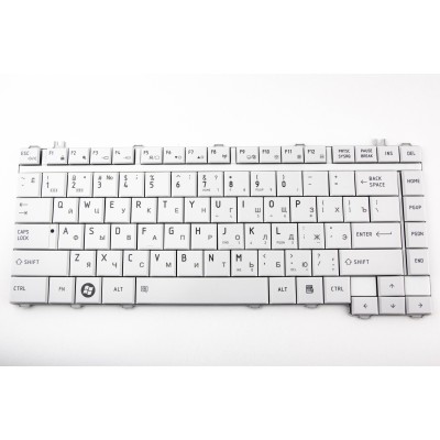 Клавиатура для ноутбука Toshiba M300 Белая p/n: NSK-TAJ01 9J.N9082.J01 6037B0028302