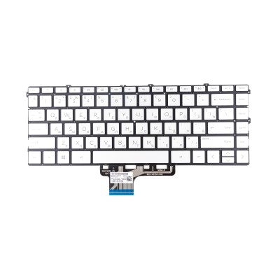 Клавиатура для HP 13-aw Серебро с подсветкой p/n: SN6190BL2 SG-A0320-XUA