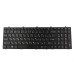 Клавиатура для ноутбука DNS Clevo W370 с рамкой горизонтальный Enter p/n: MP-12A36SU-430