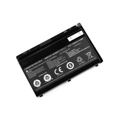 Аккумулятор для ноутбука Clevo W370 (14.8V 5200mAh) p/n: 6-87-W370S-4271; 6-87-W37SS-427