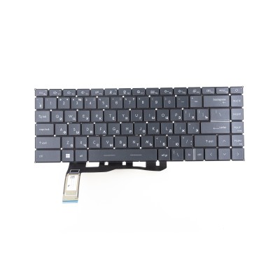 Клавиатура для ноутбука MSI Stealth 15M A11SDK чёрная с подсветкой p/n: AE09U010, 9Z.NJ2BN.A1D