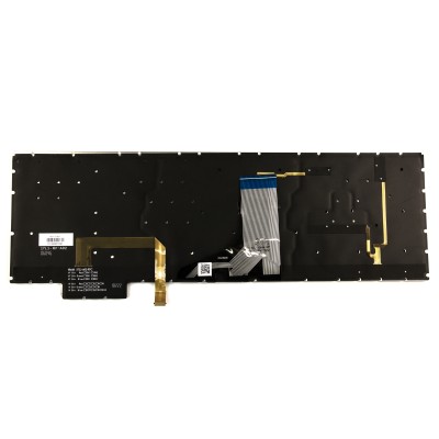 Клавиатура для HP 17-an Omen Черная p/n: L13078-001 SN6168BL-US, 852-43610-00A