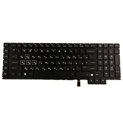 Клавиатура для HP 17-an Omen Черная p/n: L13078-001 SN6168BL-US, 852-43610-00A