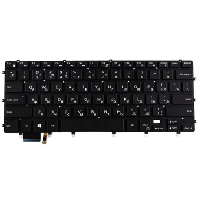 Клавиатура для ноутбука Dell XPS 13-9370 с подсветкой p/n: PK1320C2A00, 03CM18