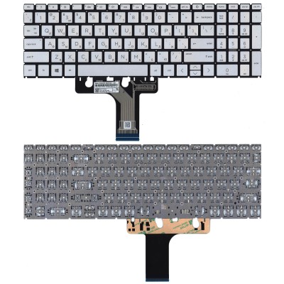 Клавиатура для HP 17-CN Серебро