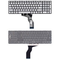 Клавиатура для HP 15-br Серебро p/n: 925008-001, PK132043A00