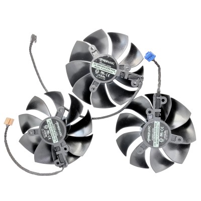 Вентилятор для видеокарты EVGA GeForce RTX 3090 XC3 ULTRA GAMING (4Pin мама ; ⌀87мм ; S 40мм PLD09220S12HH)