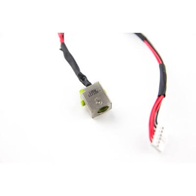 Разъем питания для ноутбука Acer Aspire 7 A715-71G (5.5x1.7) с кабелем p/n: 50.GP8N2.003