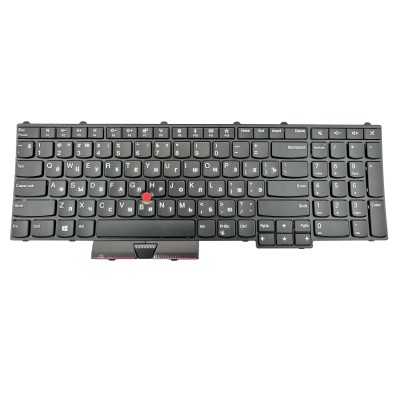 Клавиатура для ноутбука Lenovo ThinkPad P70 (не просвечиваемые клавиши) p/n: PK130Z62B00
