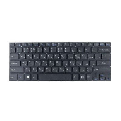 Клавиатура для ноутбука Sony SVF14 FIT14 Черная p/n: 149267131, 9Z.NABBQ.30R, 149237061RU