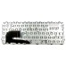 Клавиатура для HP 745 G3 без Trackpoint Черная рамка p/n: 836308-001, 821177-001