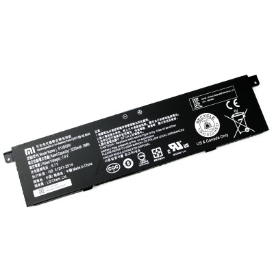 Аккумулятор для ноутбука Xiaomi Mi Air 13.3 ORG (7.6V 5230mAh) p/n: R13B02W, R13B01W