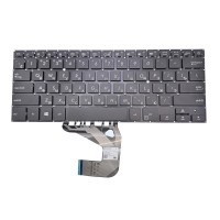 Клавиатура для ноутбука Asus UX460U черная с подсветкой